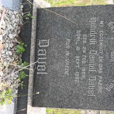 DAVEL Hendrik Daniel 1886-1952