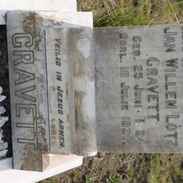 GRAVETT Jan Willem Lotz 1924-1926