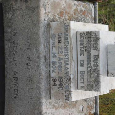 GROBLER Johan Christiaan 1940-1941