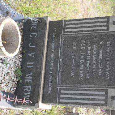 MERWE C.J., v.d. 1892-1967