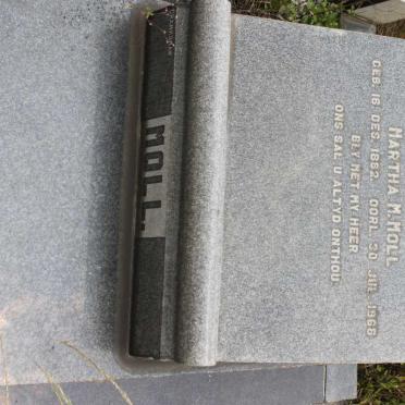 MOLL Martha M. 1882-1966