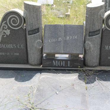 MOLL Jacobus C.C. 1876-1966 &amp; Martha C. FICK 1877-1963