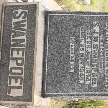 SWANEPOEL S.J.M. 1874-1945