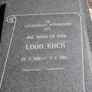 KOCH Lood 1906-1992