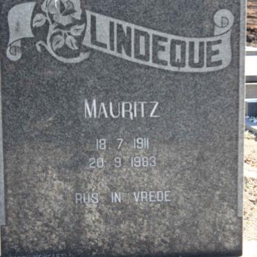 LINDEQUE Mauritz 1911-1983
