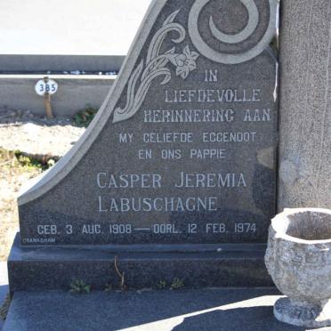 LABUSCHAGNE Casper Jeremia  1908-1974
