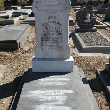 LAAS J.A.M. 1860-1928 :: LAAS A.M.J. 1881-1927 :: LAAS Martha L. nee KLOPPER 1862-1947 :: LAAS H.B. 1883-1943
