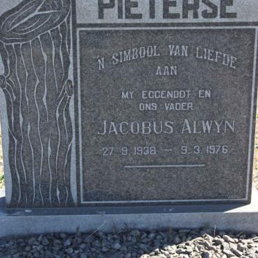 PIETERSE Alwyn Jacobus 1938-1976