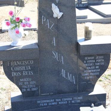 REIS Francisco Correia, Dos 1924-1987
