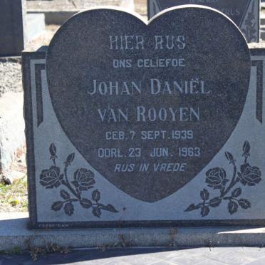 ROOYEN Johan Daniël, van 1939-1963