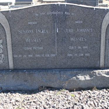 WESSELS Jurie Johannes 1866-1955 &amp; Susanna Engela PIETERSE 1888-1955