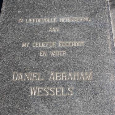 WESSELS Daniel Abraham 1915-1979