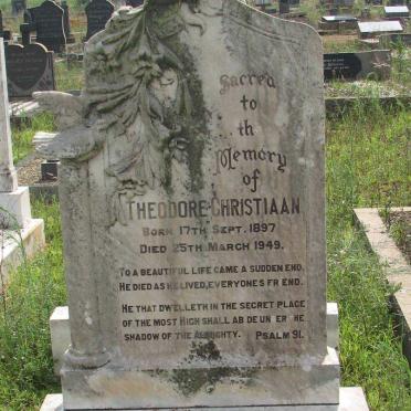 HANSEN Theodore Christiaan 1897-1949