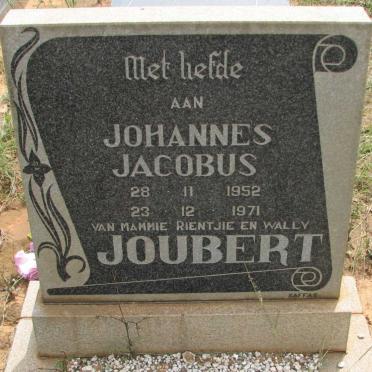 JOUBERT Johannes Jacobus 1952-1971