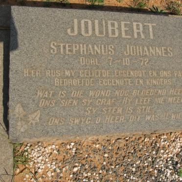JOUBERT Stephanus Johannes -1972