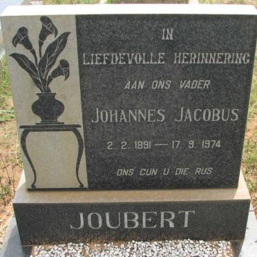 JOUBERT Johannes Jacobus 1891-1974