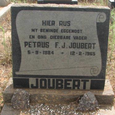 JOUBERT Petrus F.J. 1884-1965