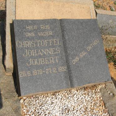 JOUBERT Christoffel Johannes 1876-1952