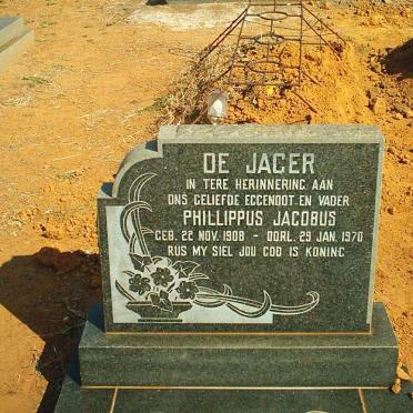 JAGER Phillippus Jacobus, de 1908-1970 &amp; Chrissie 1917-2005