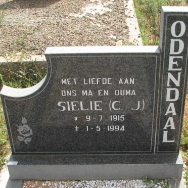 ODENDAAL C.J. 1915-1994