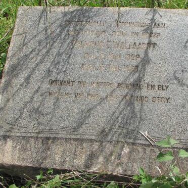 WOLFAARDT ? 1922-19?9