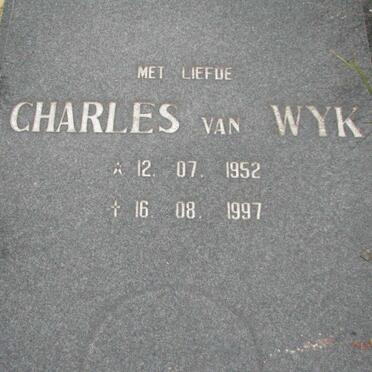 WYK Charles, van 1952-1997