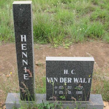 WALT H.C., van der 1922-1998