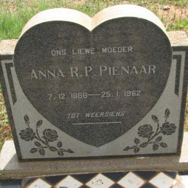 PIENAAR Anna R.P. 1886-1962
