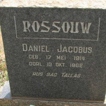 ROSSOUW Daniel Jacobus 1914-1962