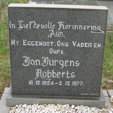 ROBBERTS Ian Jurgens 1924-1977
