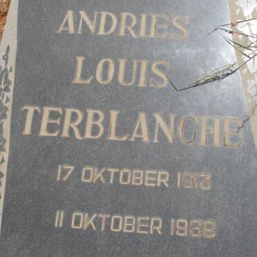 TERBLANCHE Andries Louis 1913-1969