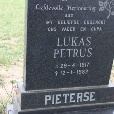 PIETERSE Lukas Petrus 1917-1982