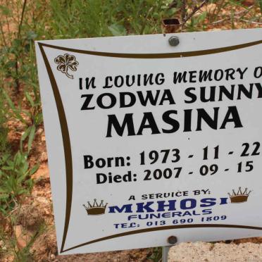 MASINA Zodwa Sunny 1973-2007