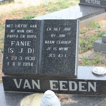 EEDEN S.J.D., van 1930-1994