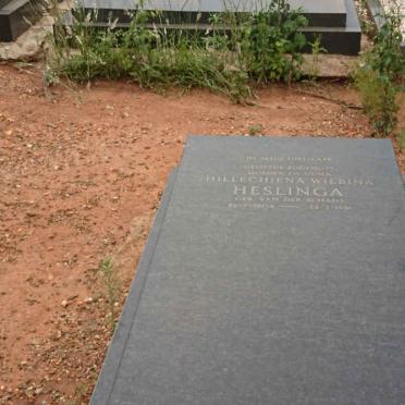 HESLINGA Hillechiena Wiebina nee VAN DER SCHANS 1908-1981