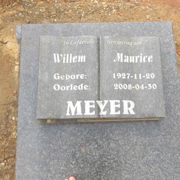MEYER Willem Maurice 1927-2008