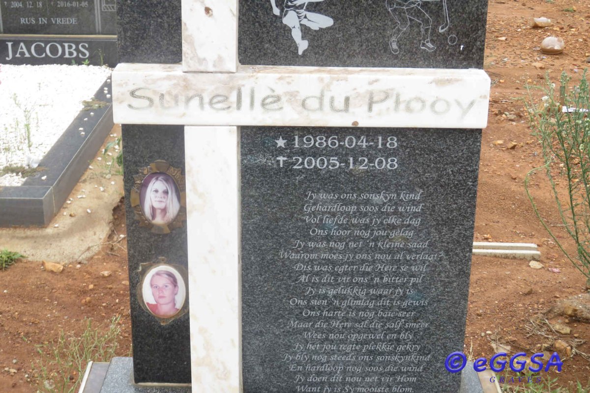 PLOOY Sunelle, du 1986-2005