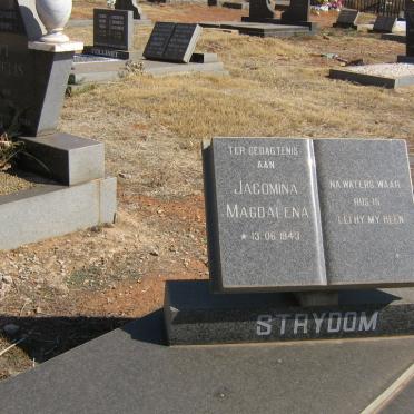 STRYDOM Jacomina Magdalena 1943-
