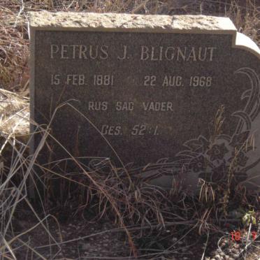 BLIGNAUT Petrus J. 1881-1968 &amp; Helena D. 1882-1962