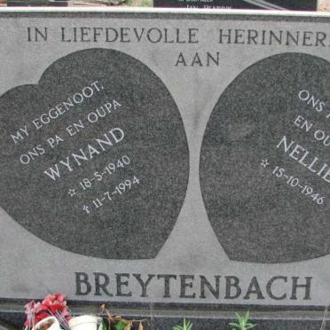 BREYTENBACH Wynand 1940-1994 &amp; Nellie 1946-