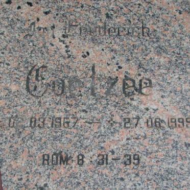 COETZEE Jan Frederick 1967-1995