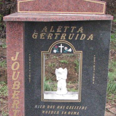 JOUBERT Aletta Gertruida 1947-2004