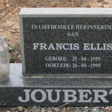 JOUBERT Francis Ellis 1959-1999