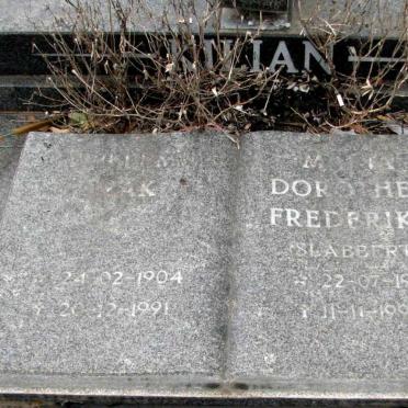 KILIAN ?ak 1904-1991 &amp; Dorothea Frederika SLABBERT 1911-1992