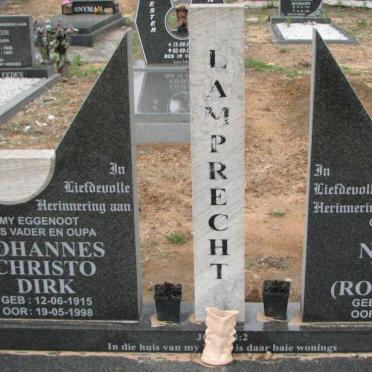 LAMPRECHT Johannes Christo Dirk 1915-1998 &amp; W.J.B. ROSSEAU 1931-2002