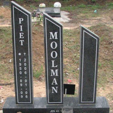 MOOLMAN Piet 1950-2006