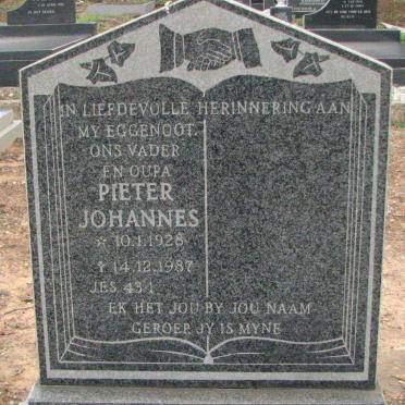MEYER Pieter Johannes 1928-1987