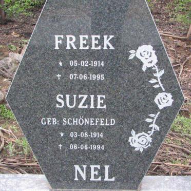 NEL Freek 1914-1995 &amp; Suzie SCHÖNEFELD 1914-1994