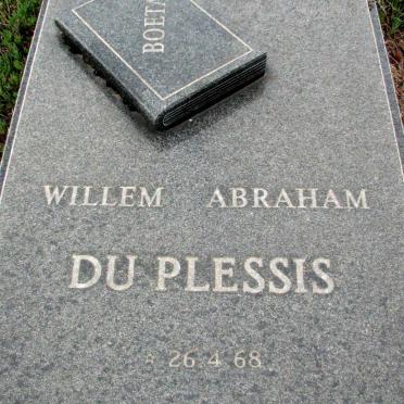 PLESSIS Willem Abraham, du 1968-1988