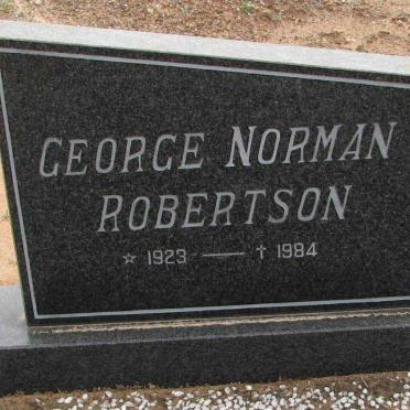 ROBERTSON George Norman 1923-1984